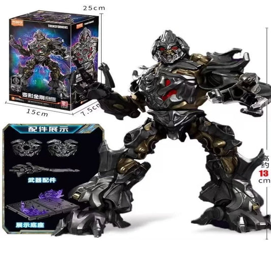 Transformers Megatron-figuur — Decepticon-vleugels en gouden schedel