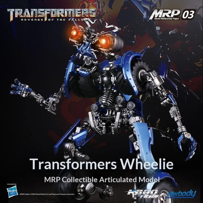 Transformers-figuur van chromen mechanische spin — Dark of the Moon Killerbody
