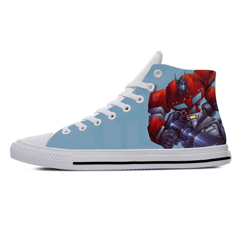 Hoge Transformers-sneakers wit - Gun