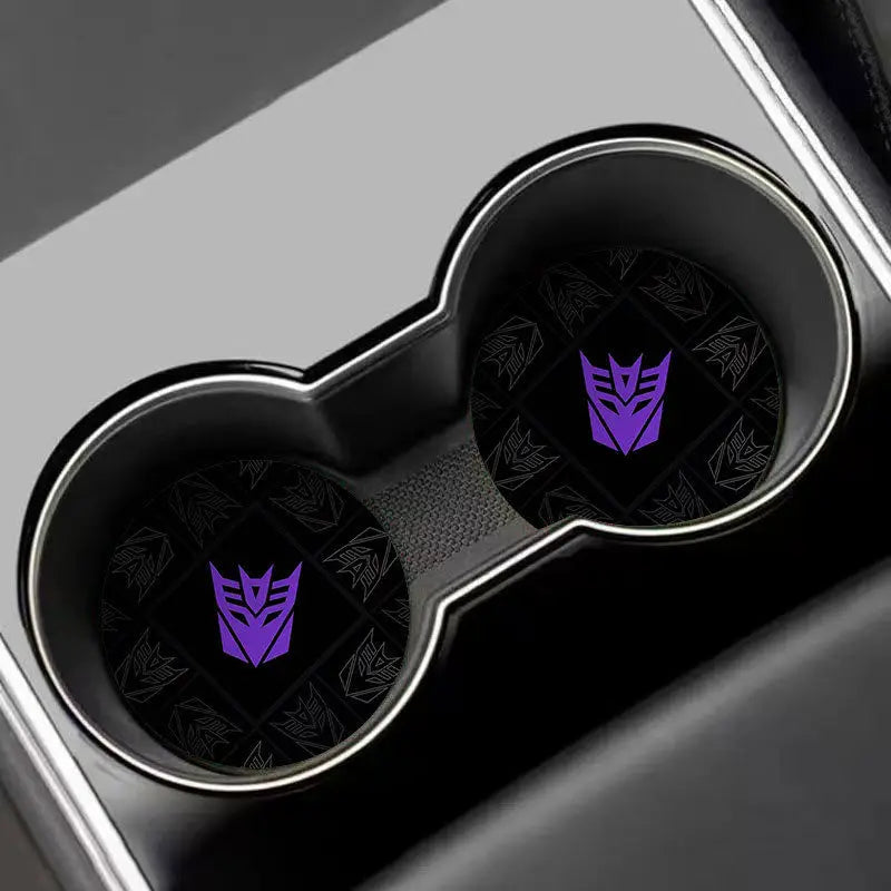 Transformers Decepticon-chibi-bekerhouder — Schattige antislipset voor in de auto