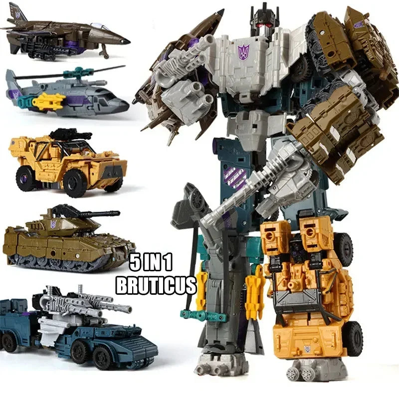 Transformers Bruticus HaiZhiXing-figuur — Complete KO-combinatie van vijf robots
