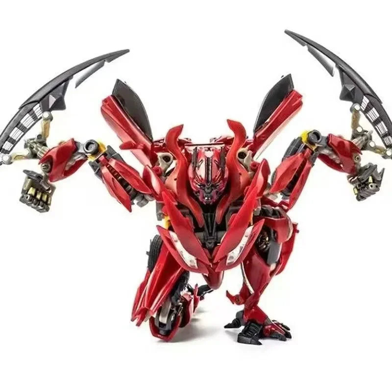 Transformers Dino BS-01-figuur, extra groot — rode sportieve KO uit Dark of the Moon