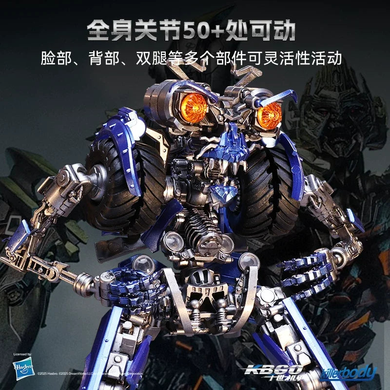 Transformers-figuur van chromen mechanische spin — Dark of the Moon Killerbody