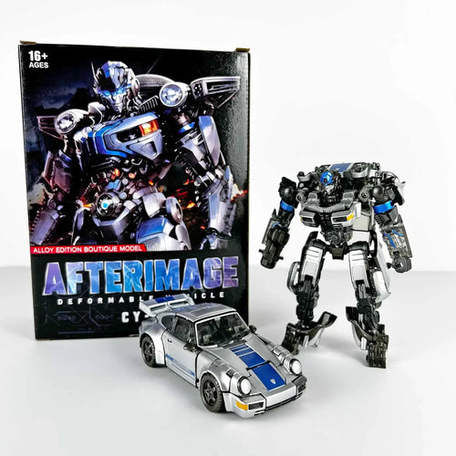 Transformers Mirage CY01-figuur — chromen spion uit Rise of the Beasts SS105