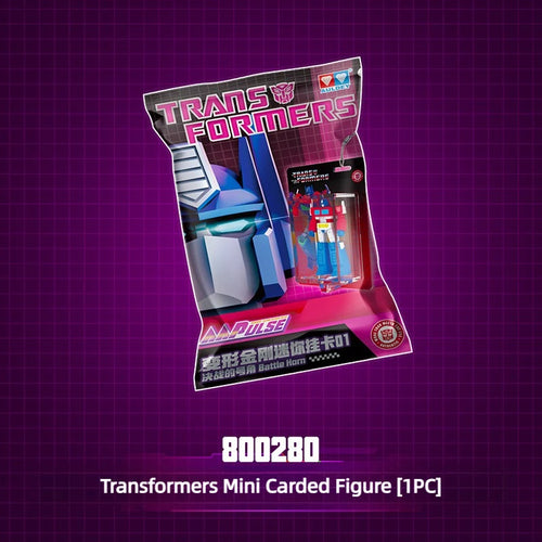 Transformers-hanger Mini Loaded — Verrassingsduo met figuren