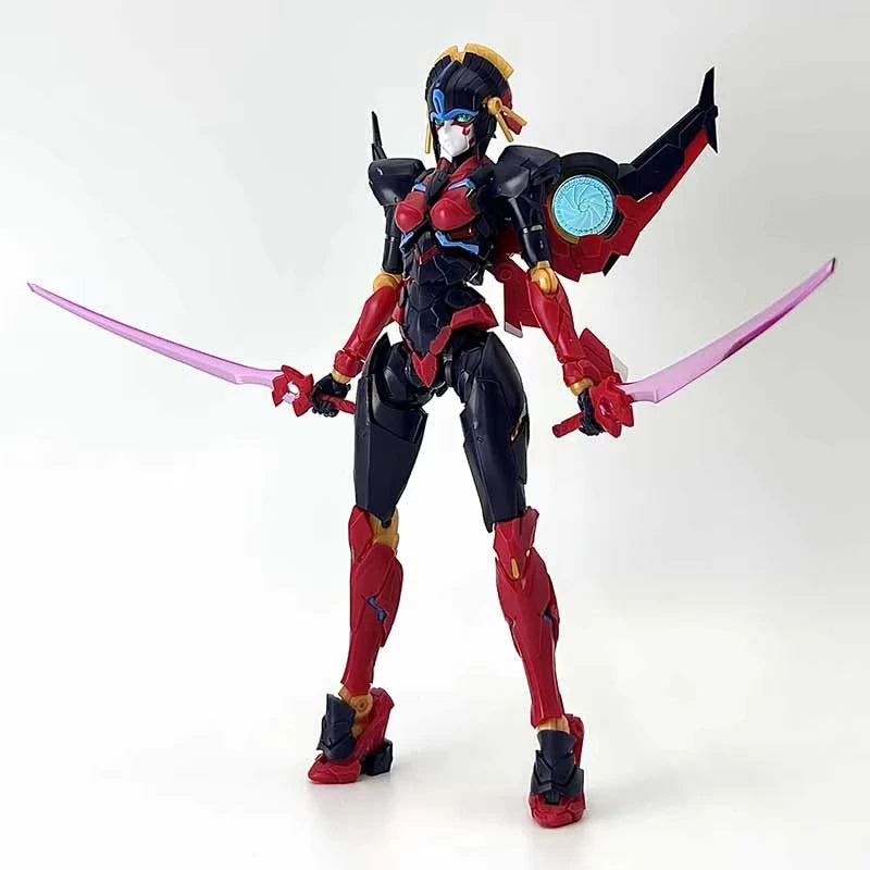 Transformers-figuur Windblade MD004 — Rode Riobot KO-robot om te monteren