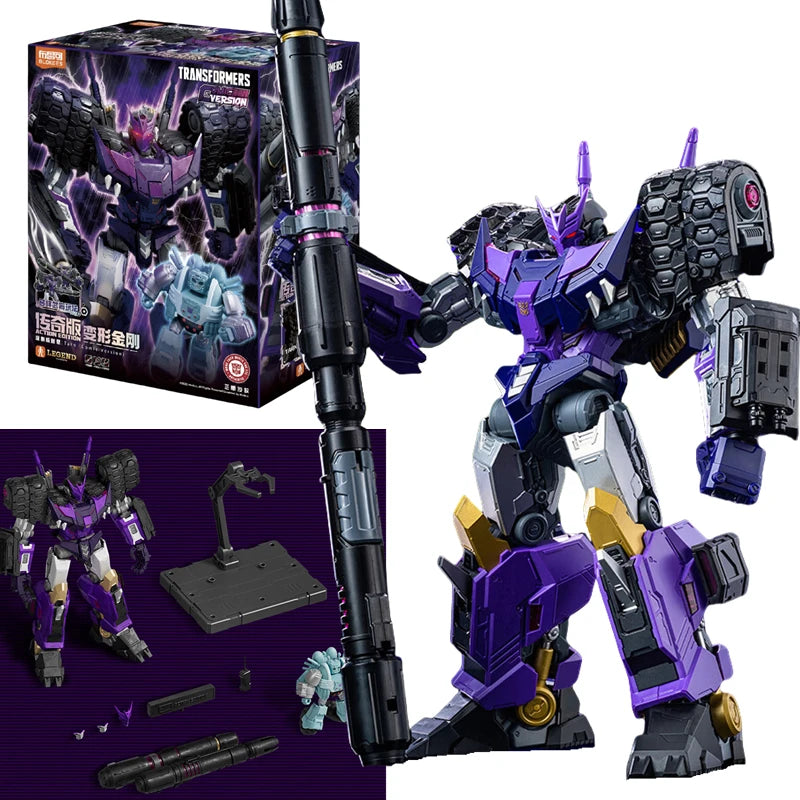 Transformers Tarn-figuur 19cm — Legendarische chromen Decepticon-editie