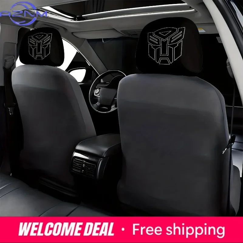 Transformers-hoofdsteunhoes met Autobot — Set van 2 beschermhoezen voor autostoelen
