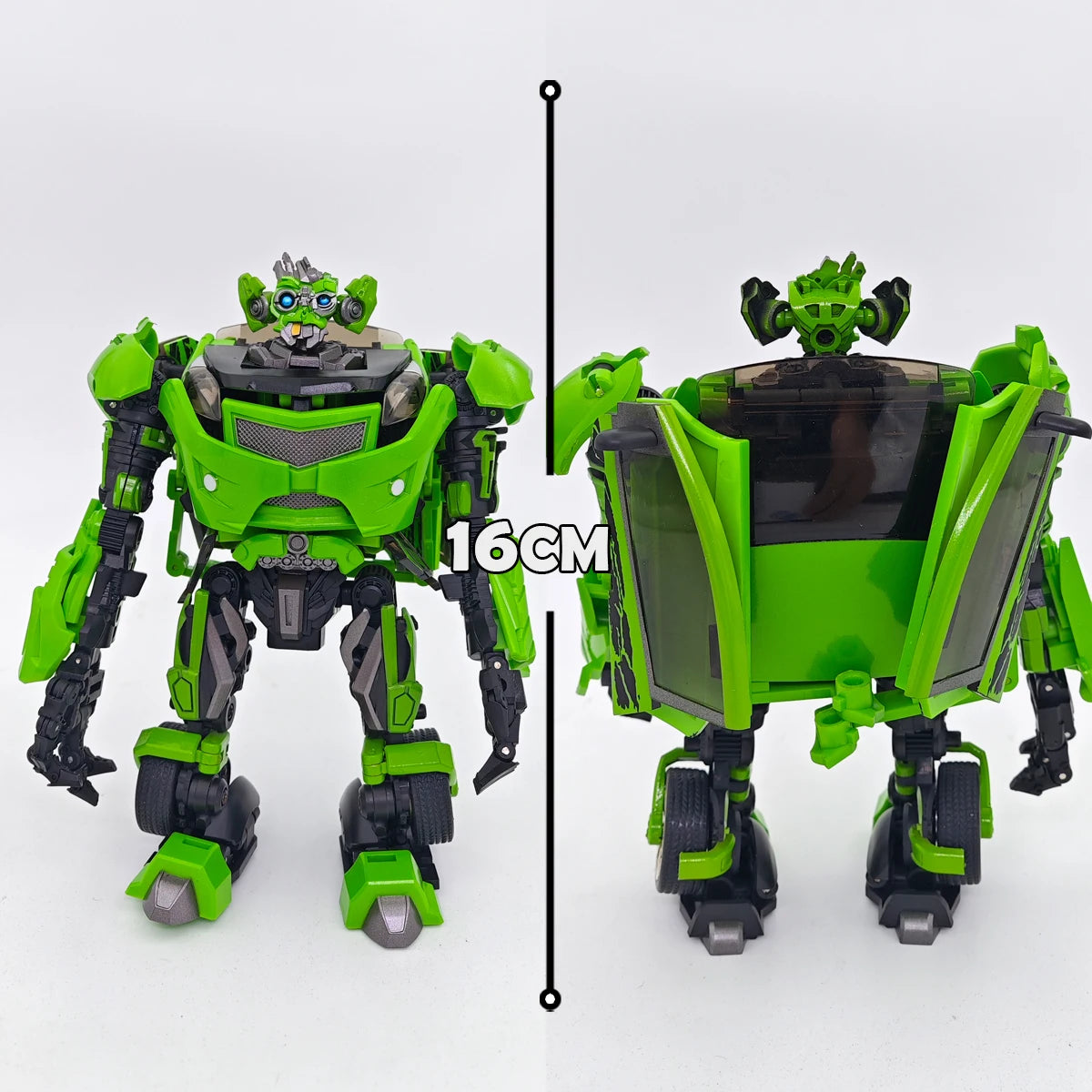 Transformers Skids en Mudflap-figuur — groen tweelingduo, unieke Toys Dumb