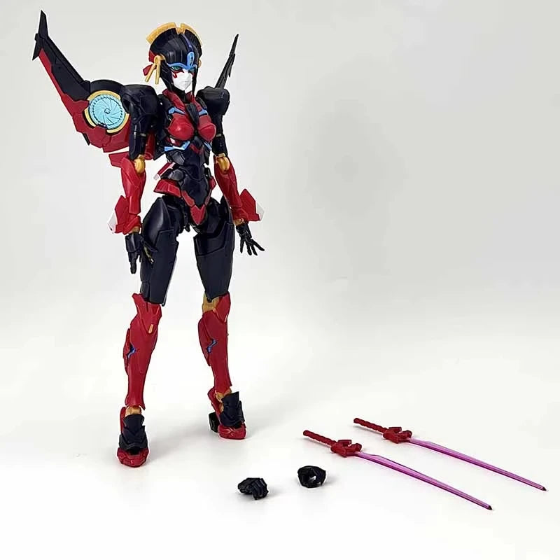 Transformers-figuur Windblade MD004 — Rode Riobot KO-robot om te monteren