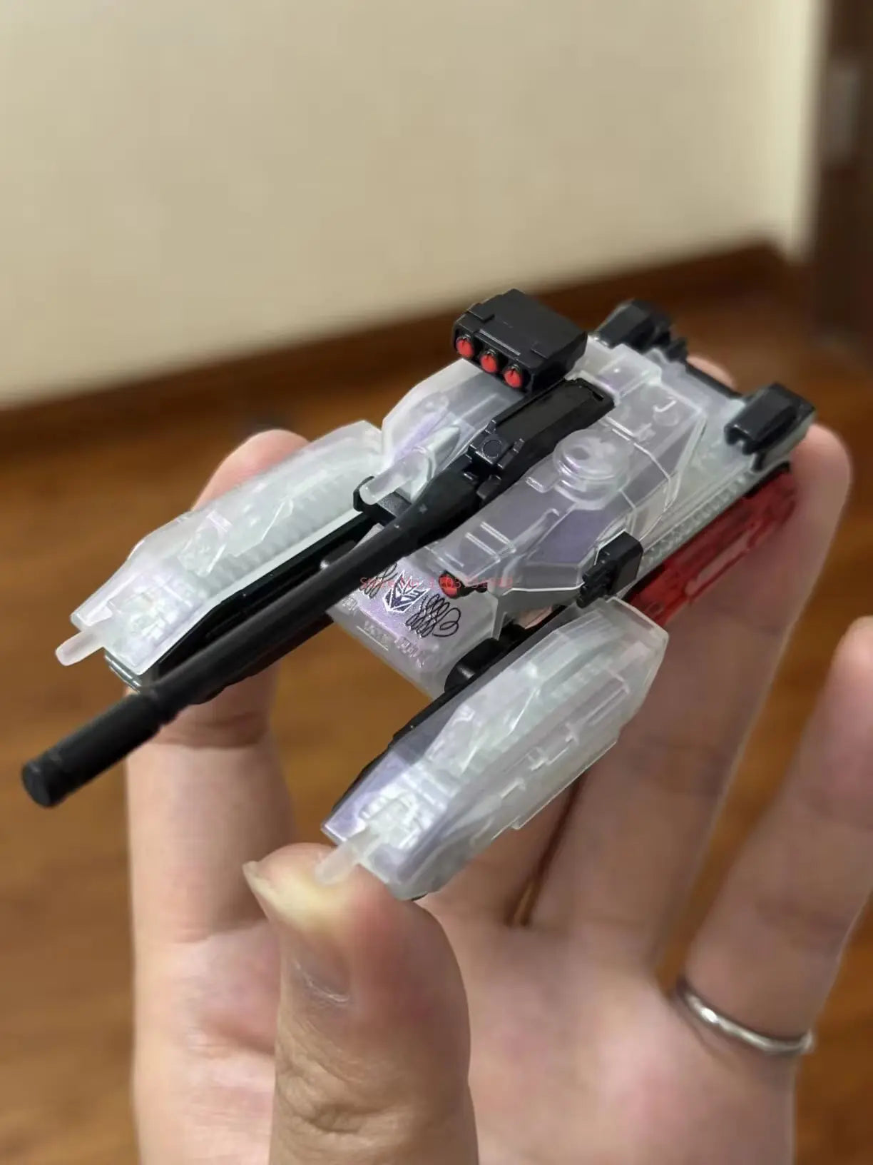 Transformers-figuur Nemesis Prime Blokees Gearticuleerd — Donker Robot Compleet Coffret