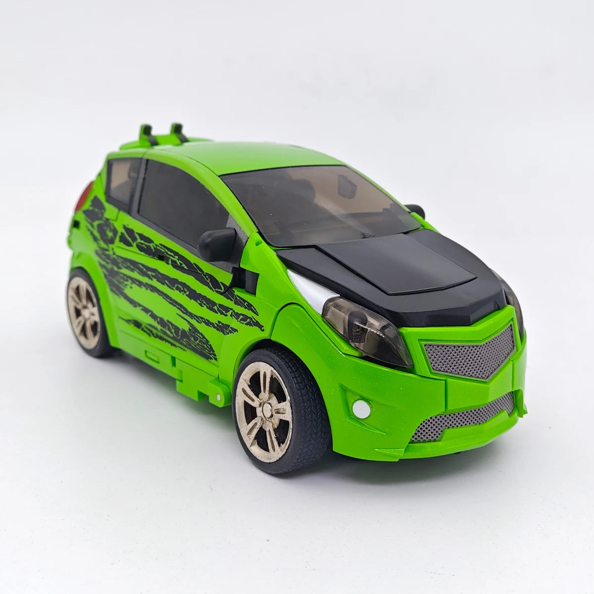 Transformers Skids en Mudflap-figuur — groen tweelingduo, unieke Toys Dumb