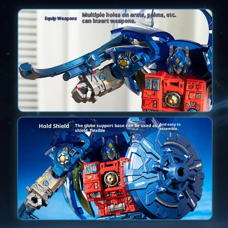 Transformers Optimus Prime Globe-speelgoed — Transformeerbare robot voor kinderen