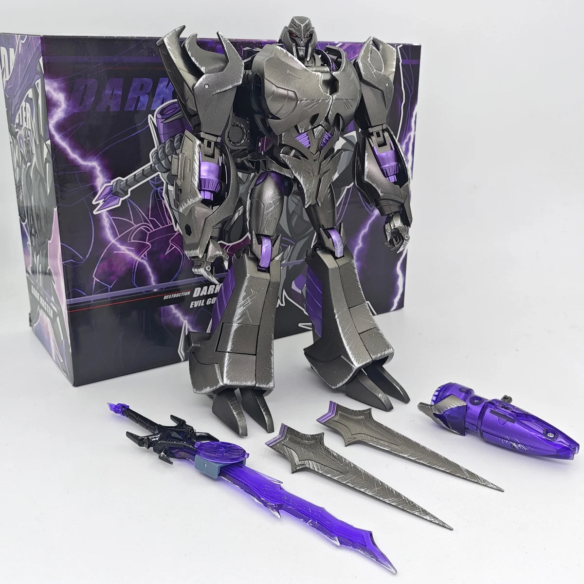Transformers Megatron Dark Master APC — beschadigde gevechtsversie uit Prime