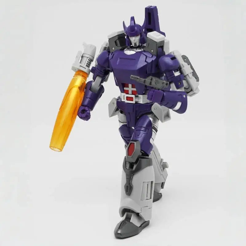 Transformers-figuur Galvatron G1 Goleatron — Kleinformaat, paars, geïntegreerd kanon