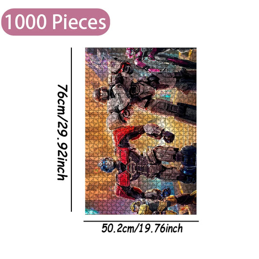 Transformers-puzzel met Megatron en Optimus Prime — 1000 stukjes