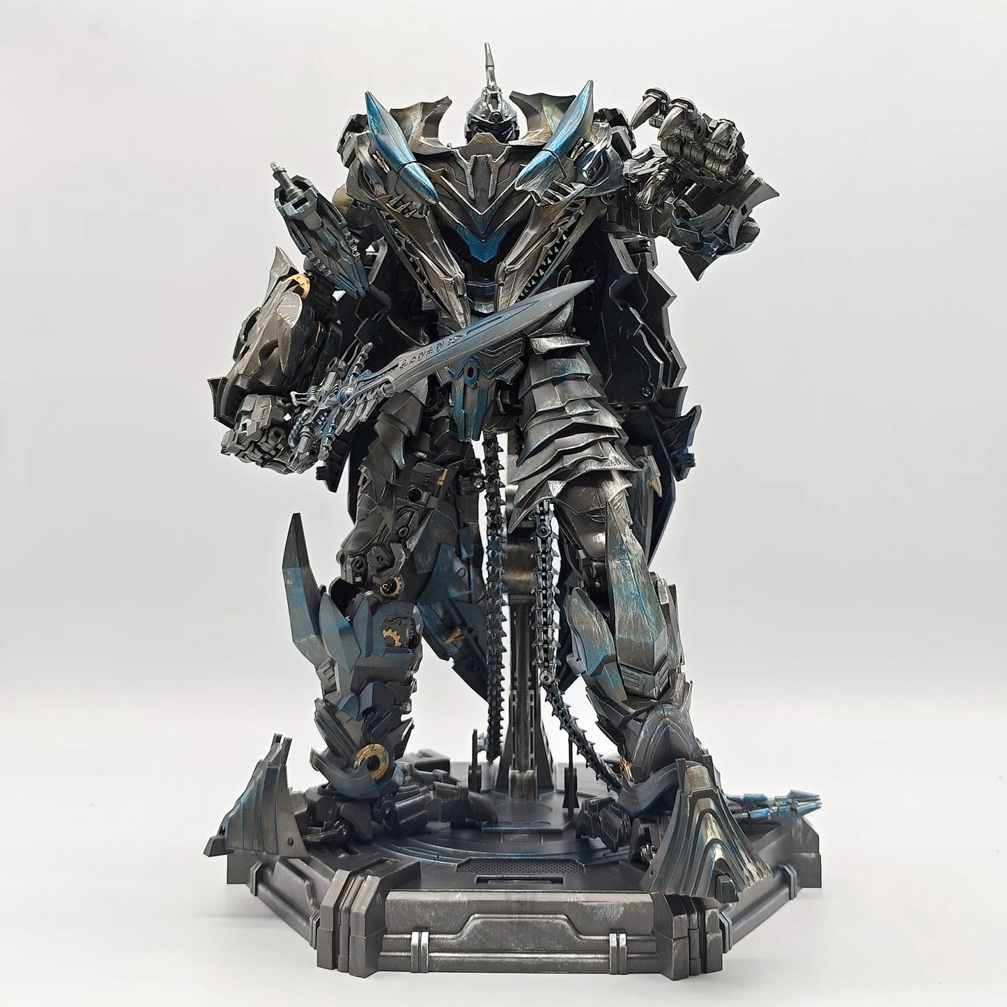 Transformers Swoop Wing Dragon-figuur — stalen pterodactylus met beweegbare zweep