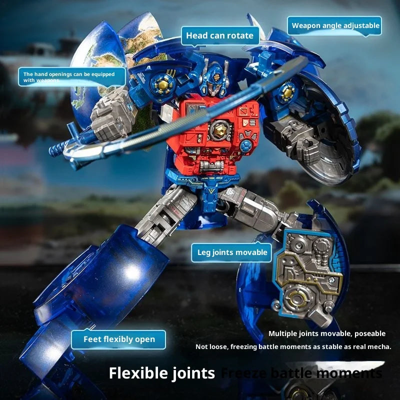 Transformers Optimus Prime Globe-speelgoed — Transformeerbare robot voor kinderen