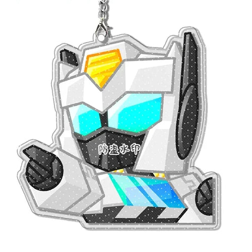 Transformers-sleutelhanger - Mini Wit