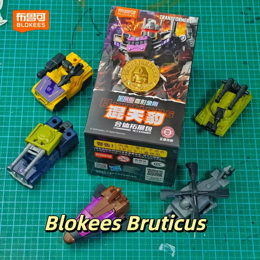 Transformers Bruticus Blokees-figuur — Miniatuurcombinatiemodel in blind box, vijf onderdelen