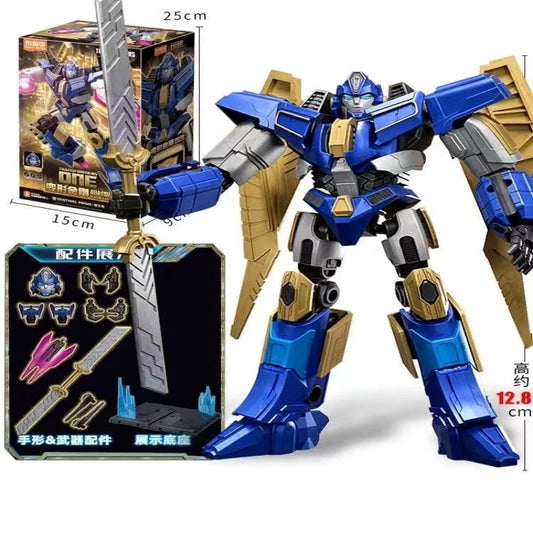 Transformers Sentinel Prime-figuur — Gouden zwaard, blauwe krijgerseditie