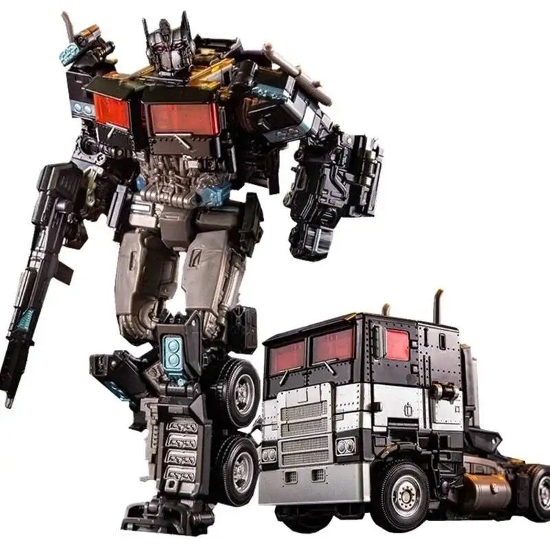 Transformers Nemesis Prime YS04B-figuur — Masterpiece SS38-nachtblauwe truck
