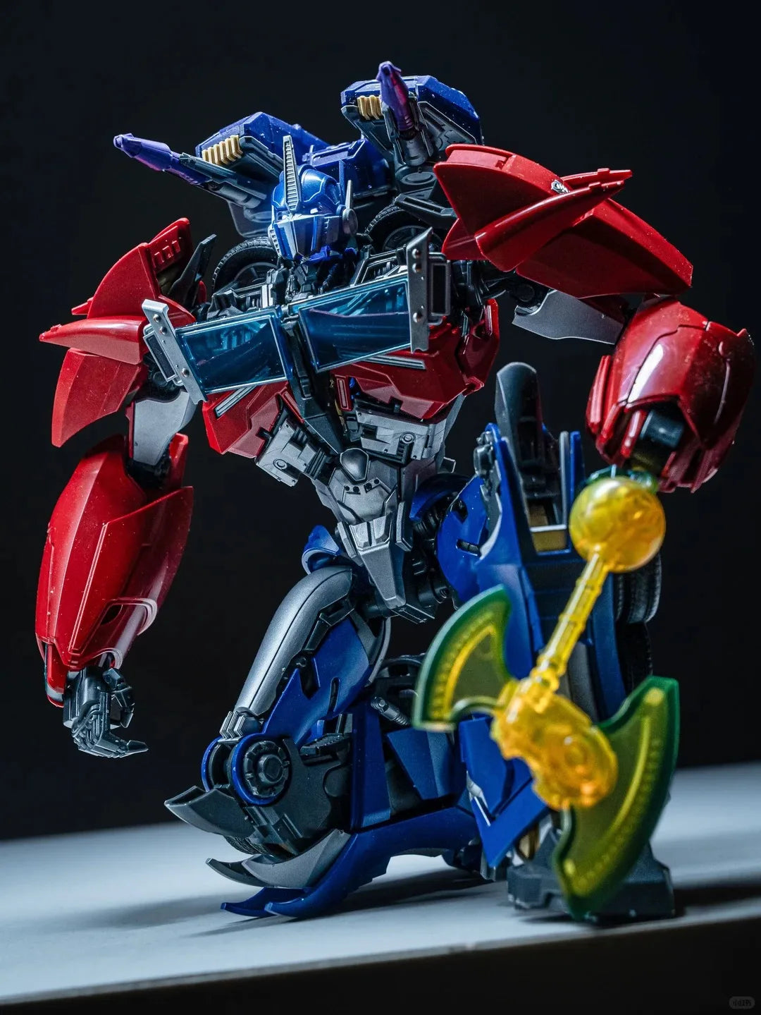 Transformers-figuur Optimus Prime TFP Blokees — Blauwe Prime-bouwset