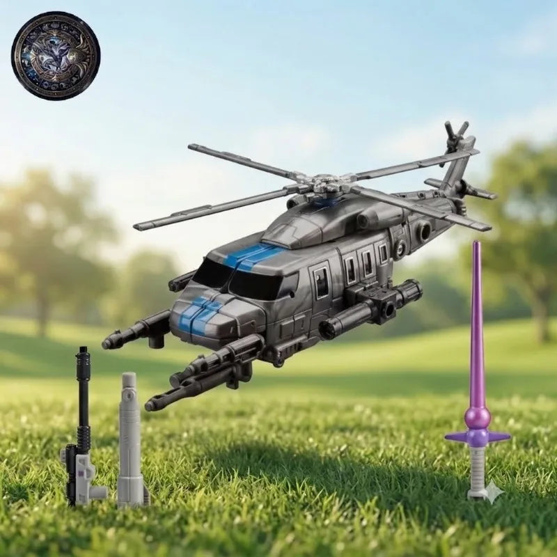 Transformers Vortex Power of the Primes-figuur — Officiële Hasbro Deluxe-helikopter