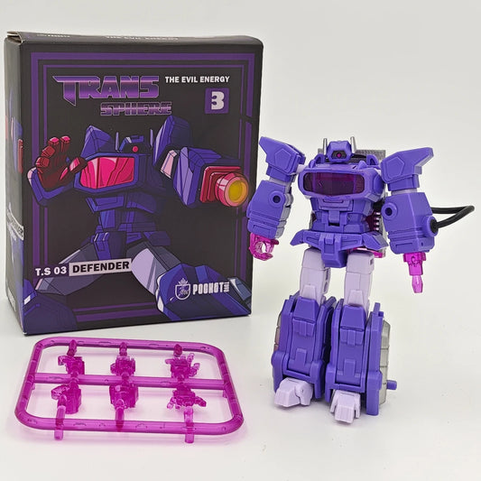 Mini-Transformers-figuurtje Shockwave 9cm — Pocket-verzamelaar