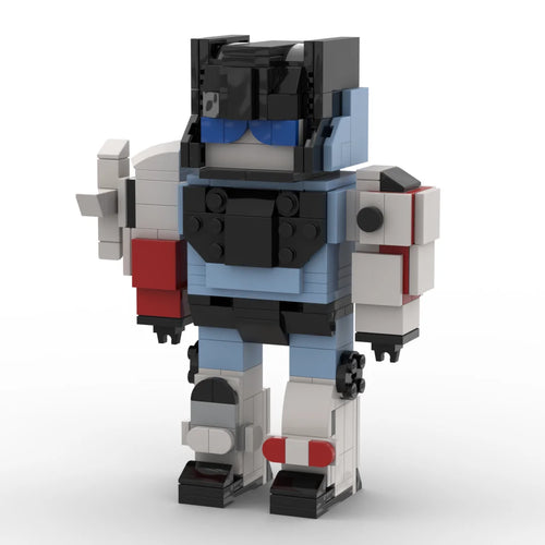 Transformers Defensor — blauwe, witte en rode Protectobot-combinatie