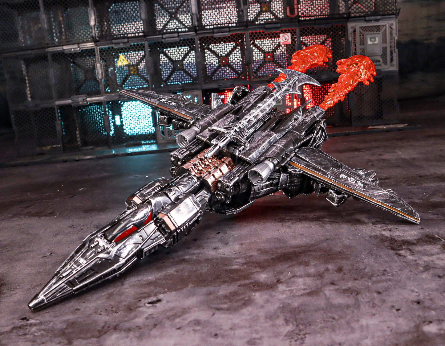Transformers-figuur Blackout 30cm — Verzamelbare Decepticon-helikopter