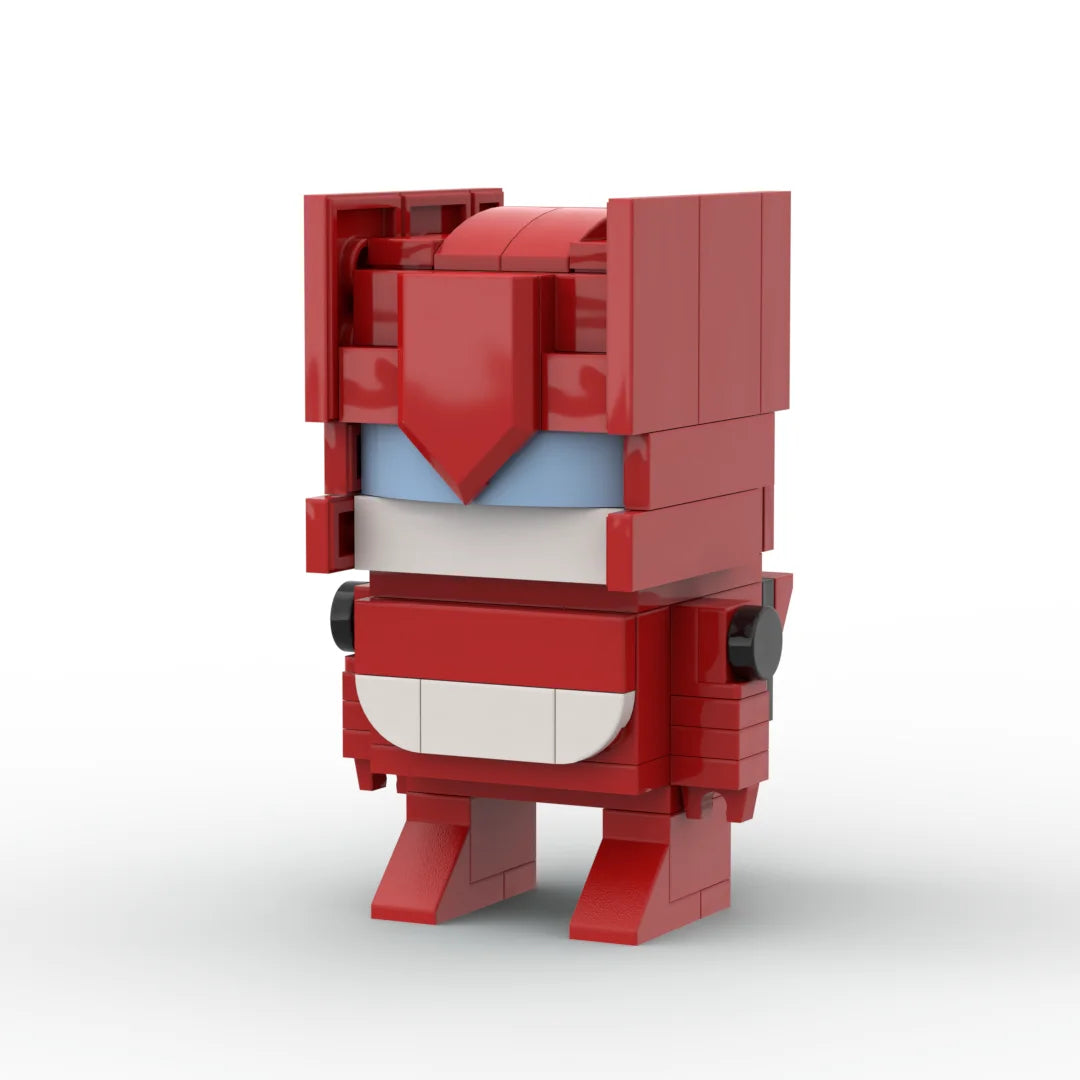 Transformers-figuurtje Lightspeed — rode en roze brick, snelle Technobot