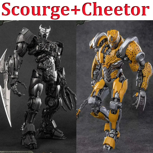 Transformers-figuren duo Scourge & Cheetor — Roofdierjacht AMK