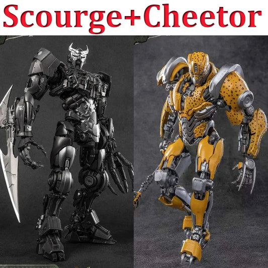 Transformers-figuren duo Scourge & Cheetor — Roofdierjacht AMK