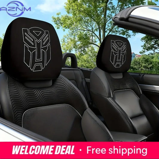 Transformers-hoofdsteunhoes met Autobot — Set van 2 beschermhoezen voor autostoelen