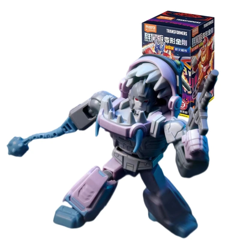 Transformers-figuur Sludge — Paarse Dinobot Blokees Galaxy versie 8