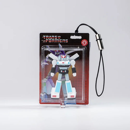 Transformers-hanger Prowl — Zwart-witte politiehoofd-bedel