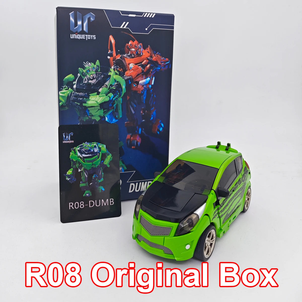 Transformers Skids en Mudflap-figuur — groen tweelingduo, unieke Toys Dumb