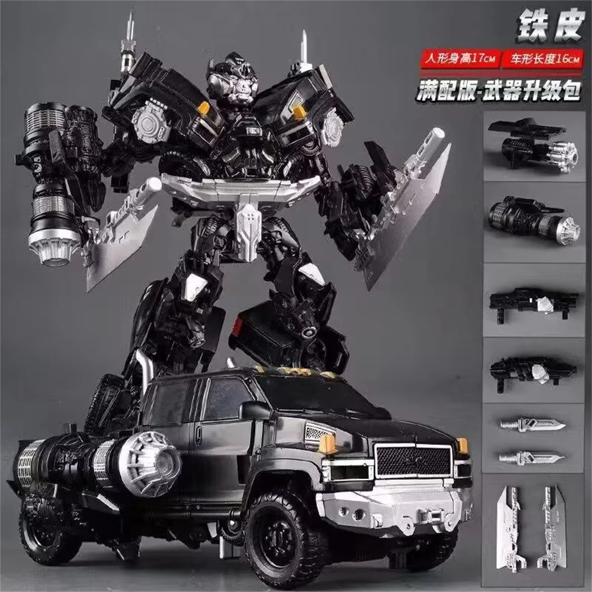 Transformers-figuur Ironhide Weapon Master — Zilveren afwerking, Pioneer-editie