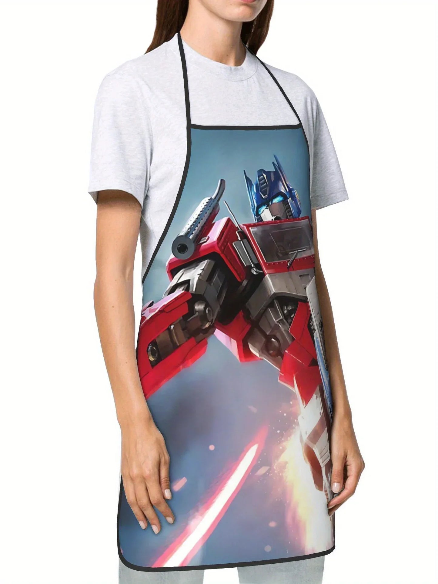 Schort Transformers - Rood