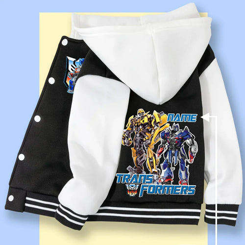 Optimus & Bumblebee-jas - Zwart & Wit