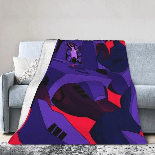 Transformers-deken - Paars