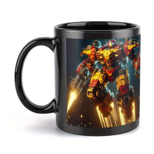 Transformers-mok/beker - Zwart & Rood